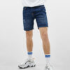 Pale Blue Washed Denim Shorts